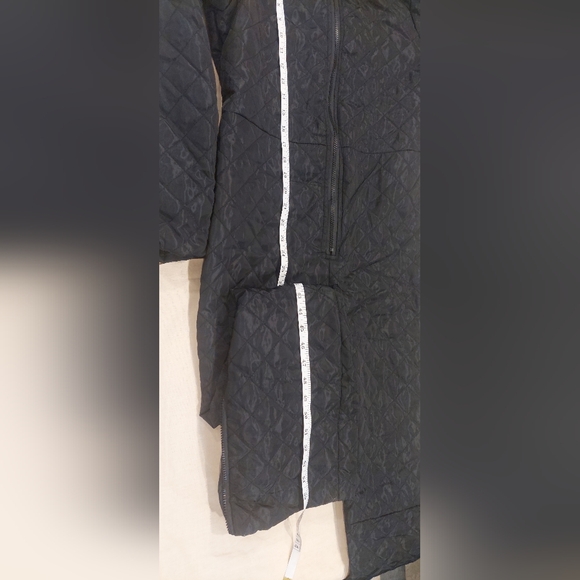 Elegant Black Quilted Jumpsuit - Picture 7 of 10